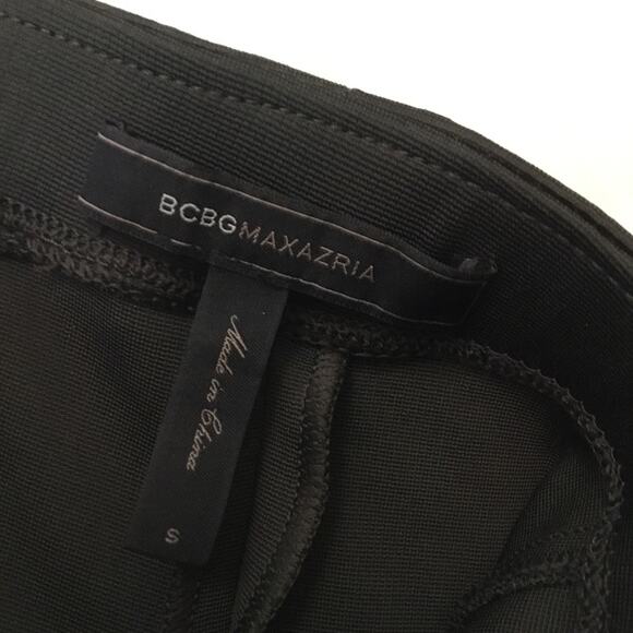 BCBGMaxAzria Deep Olive-Green Sculpting Leggings - Picture 11 of 15